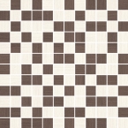 Obklad Sottile mozaika bianco brown
